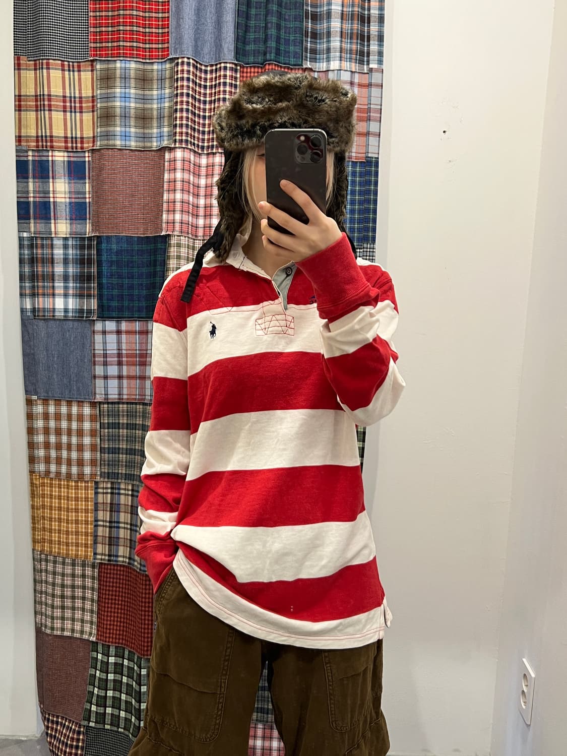 폴로 레드 스트라이프 pk  상품이미지1