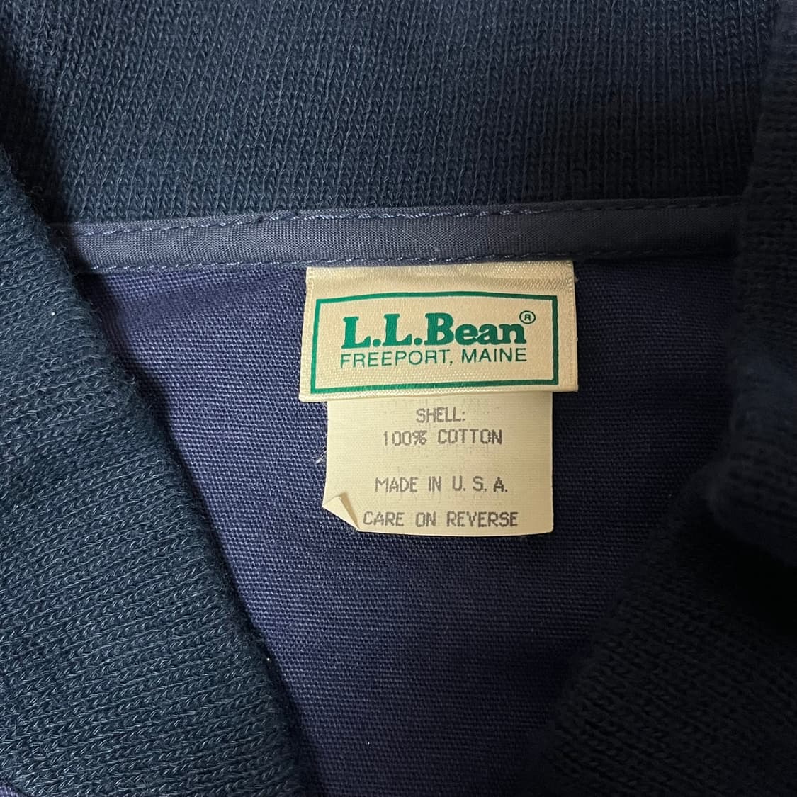[M] 엘엘빈 LLBEAN USA 블루종 자켓 상품이미지2