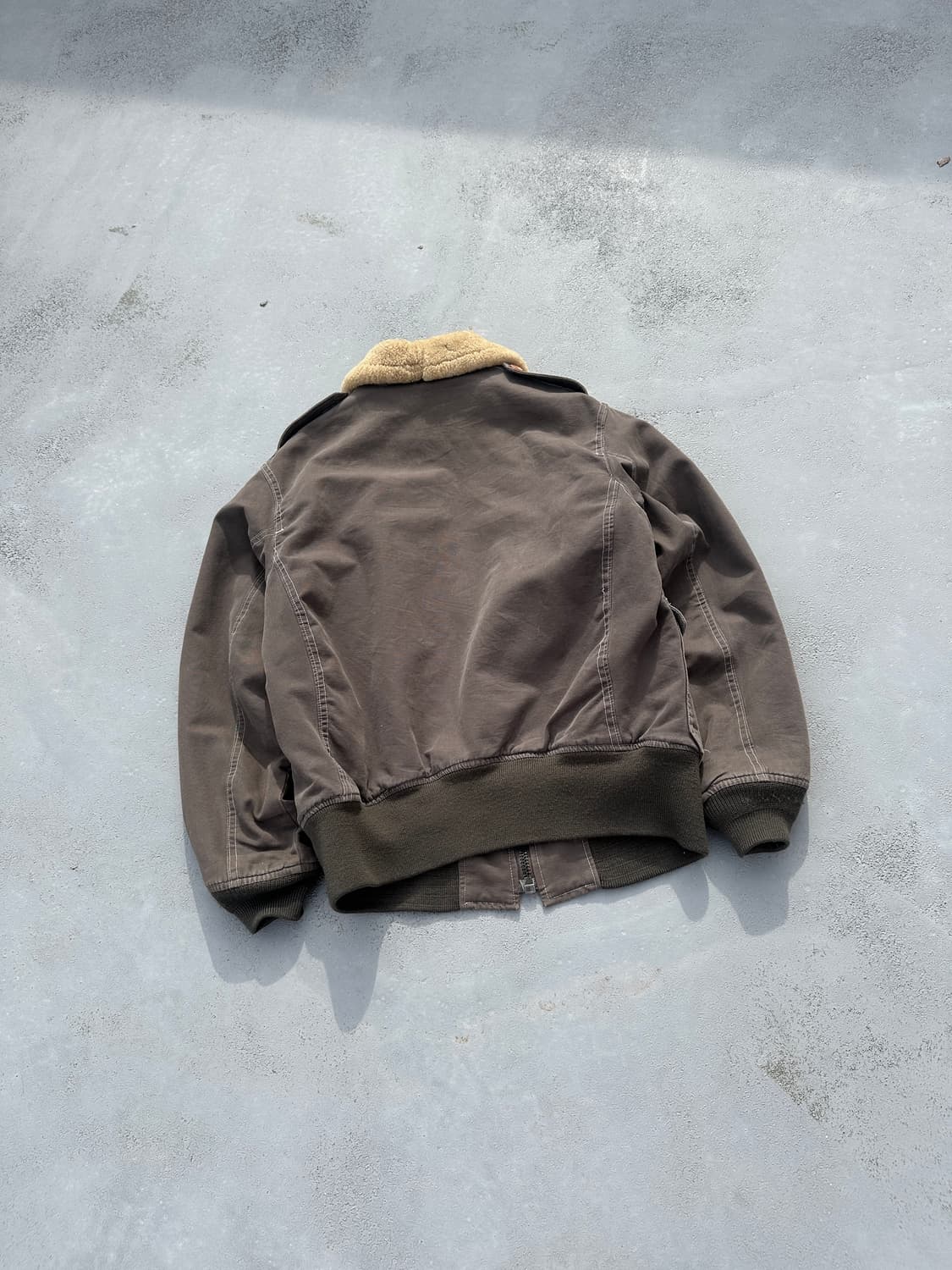 아비렉스 B-10 무스탕 밀리터리 플라이트 자켓 M 상품이미지6