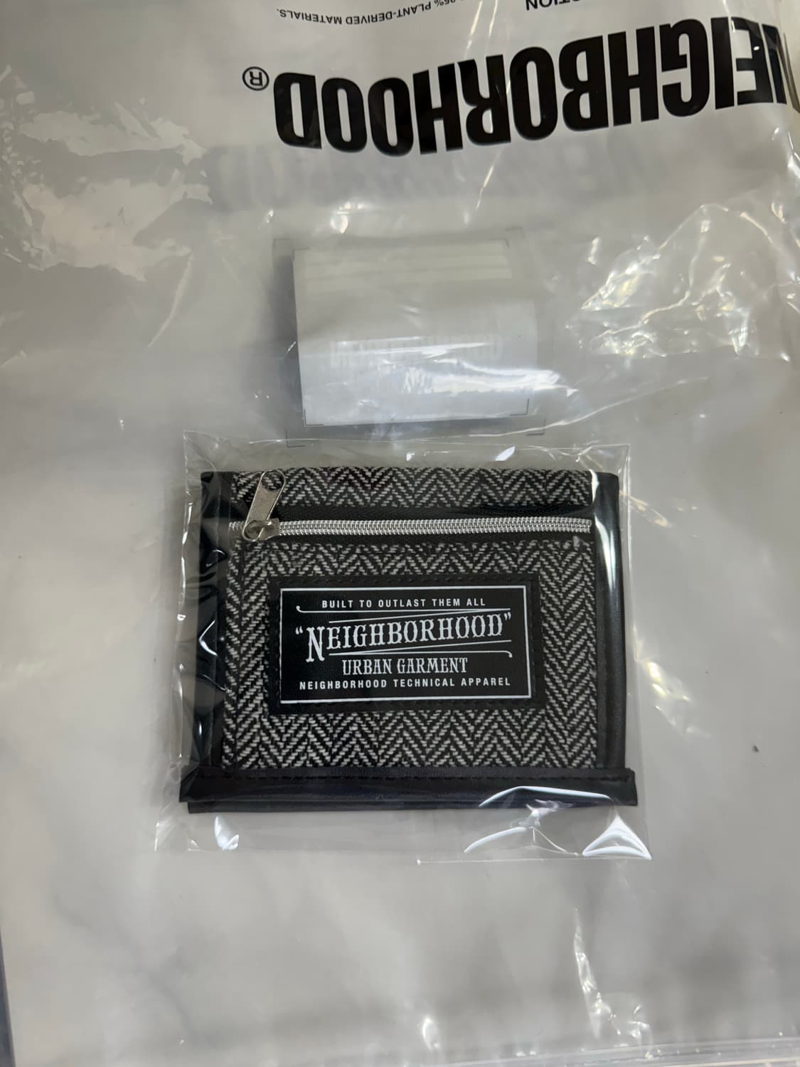 네이버후드 트위드 지갑 상품이미지1