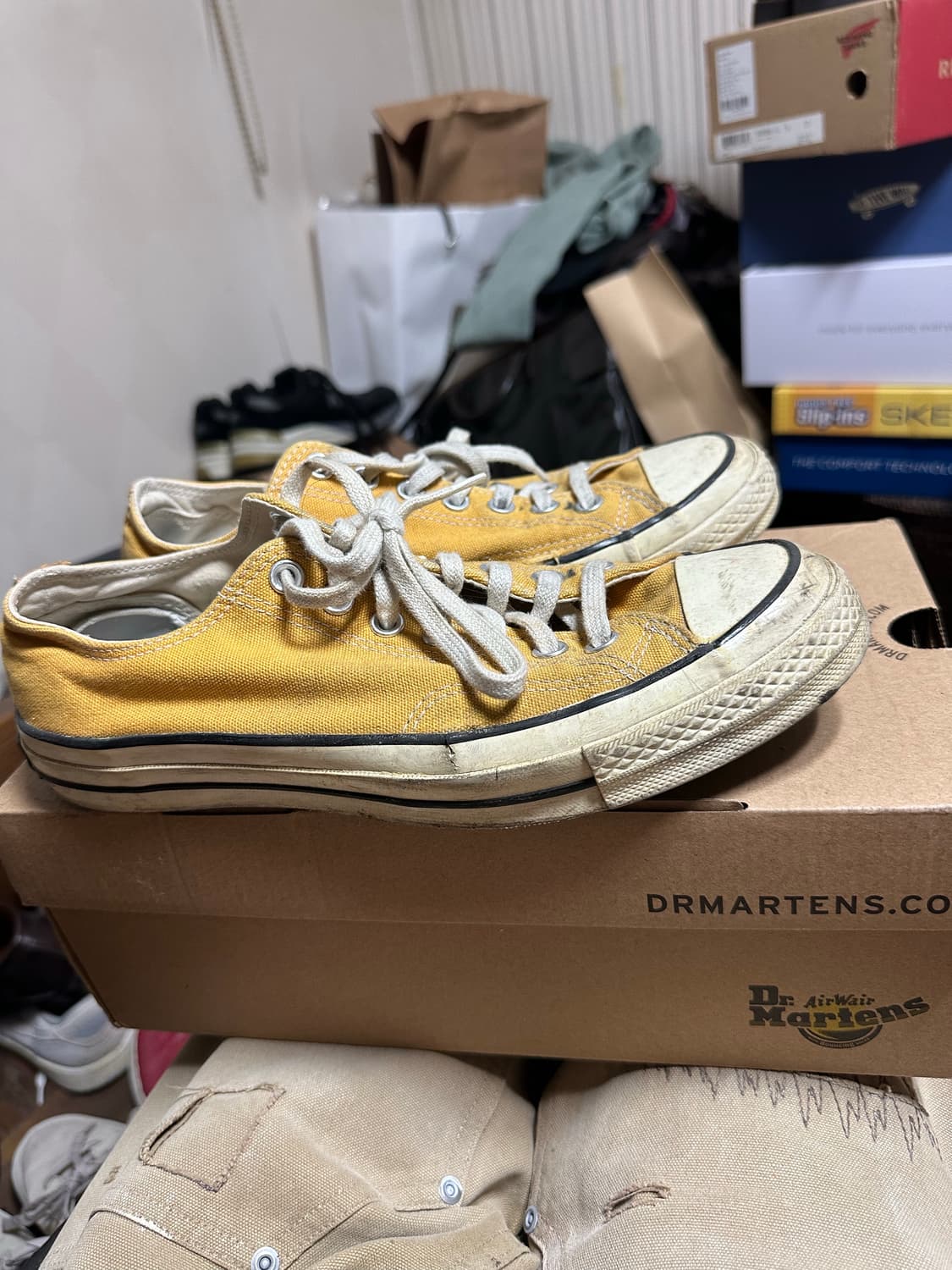 컨버스 척 70 로우 엘로우 상품이미지4