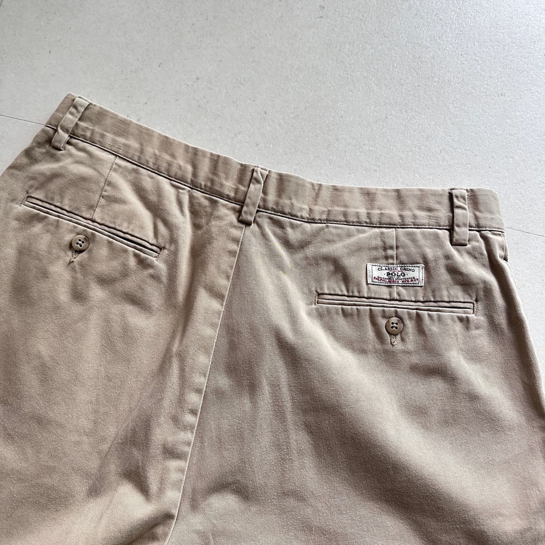 90s 폴로 랄프로렌 프로스펙트 치노 반바지 33 상품이미지7