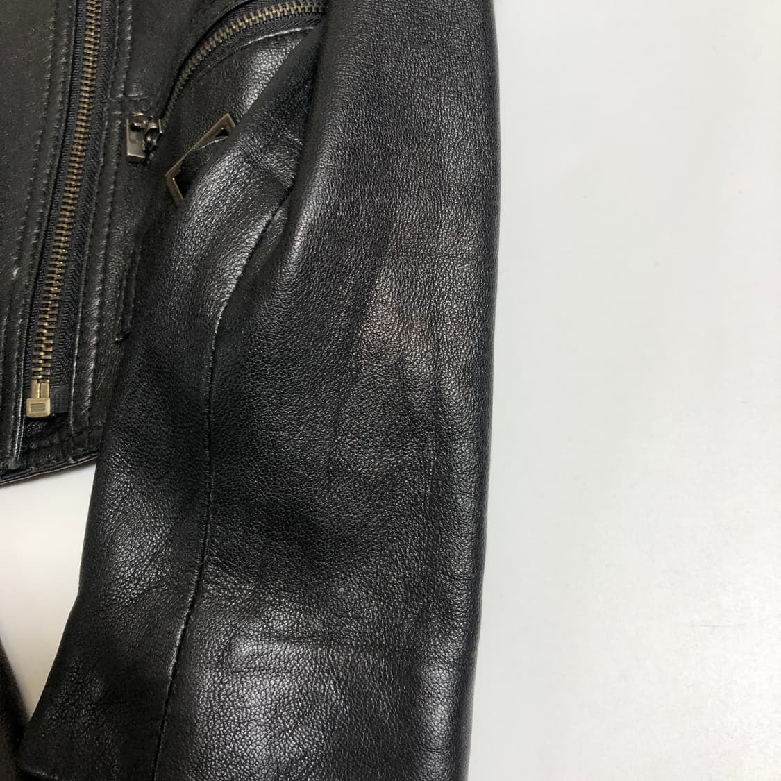 로보 컬렉션 양가죽 라이더자켓 xs 상품이미지6