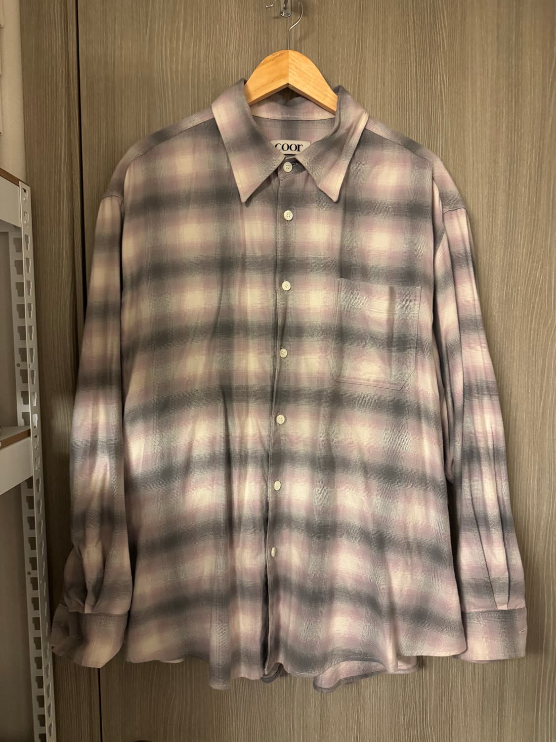 쿠어 옴브레 셔츠 L 상품이미지1