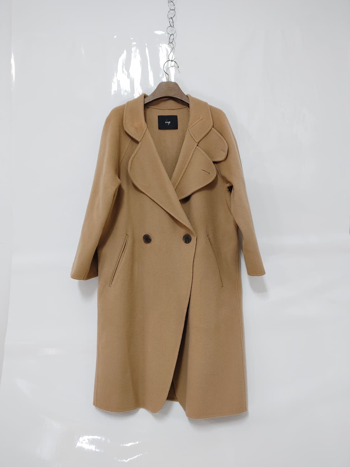 ing 여성 모직 롱코트 상품이미지1