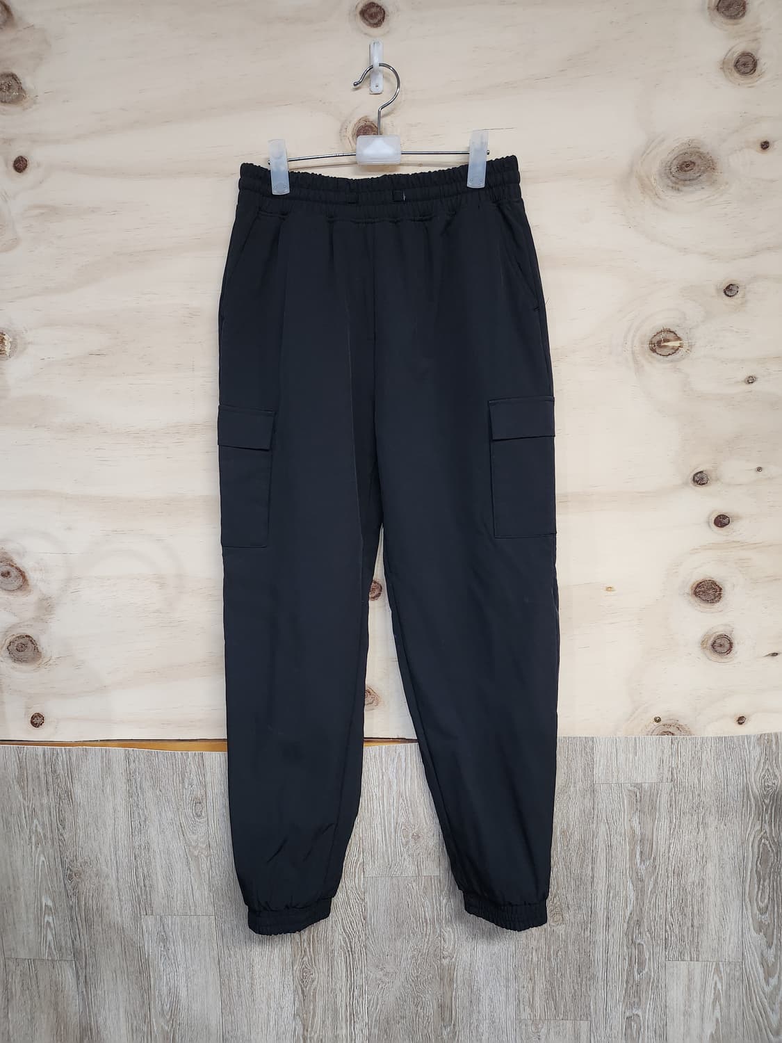 487) 펠틱스 장기모 블랙 조거 팬츠 상품이미지1