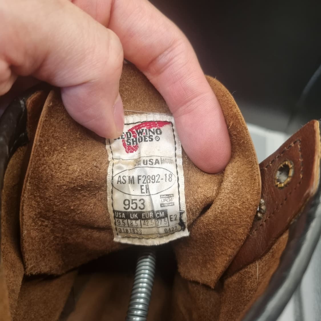 레드윙 953 9.5 ee 상품이미지6
