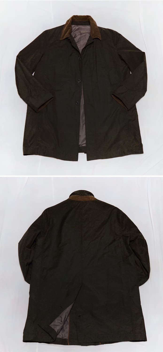 시리즈 (series) 코듀로이 카라 왁스코튼 싱글코트 (100-105) 상품이미지2