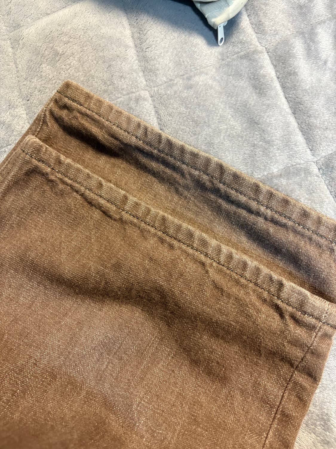 유스 와이드 데님 팬츠 L 상품이미지3