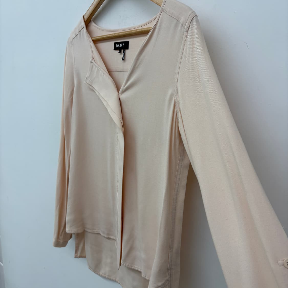 DKNY 핑크 레이어드 블라우스 여s 상품이미지3