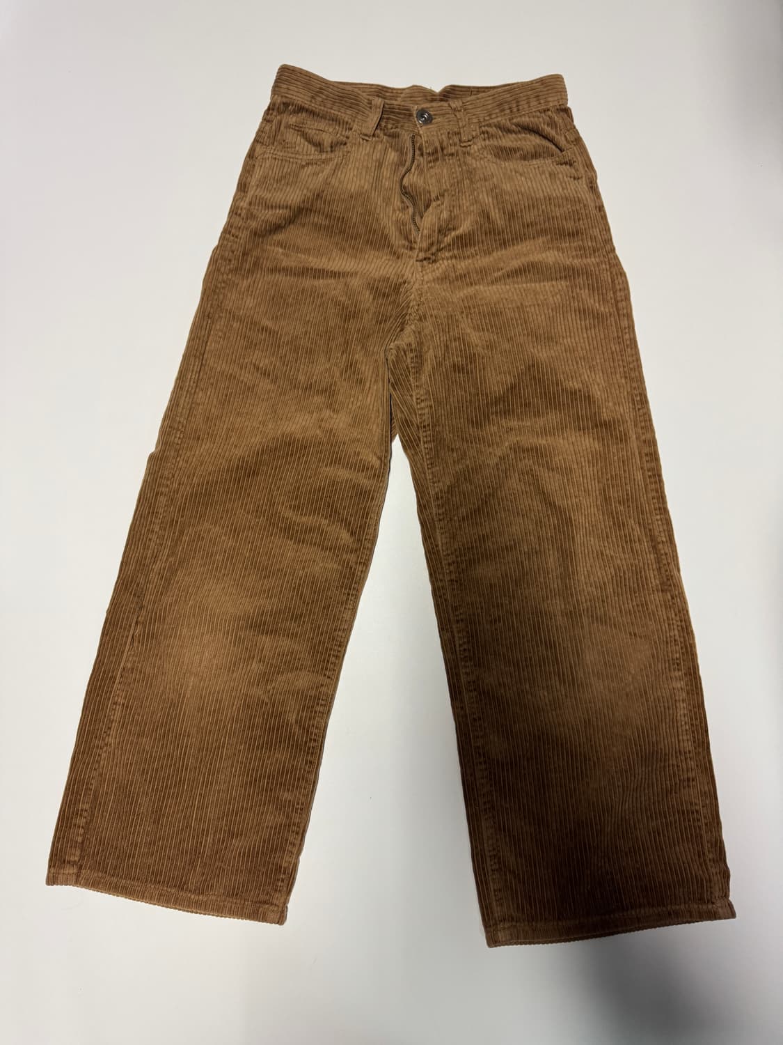 여성 니코앤드 일본빈티지 코듀로이 와이드팬츠 27.5인치 상품이미지1