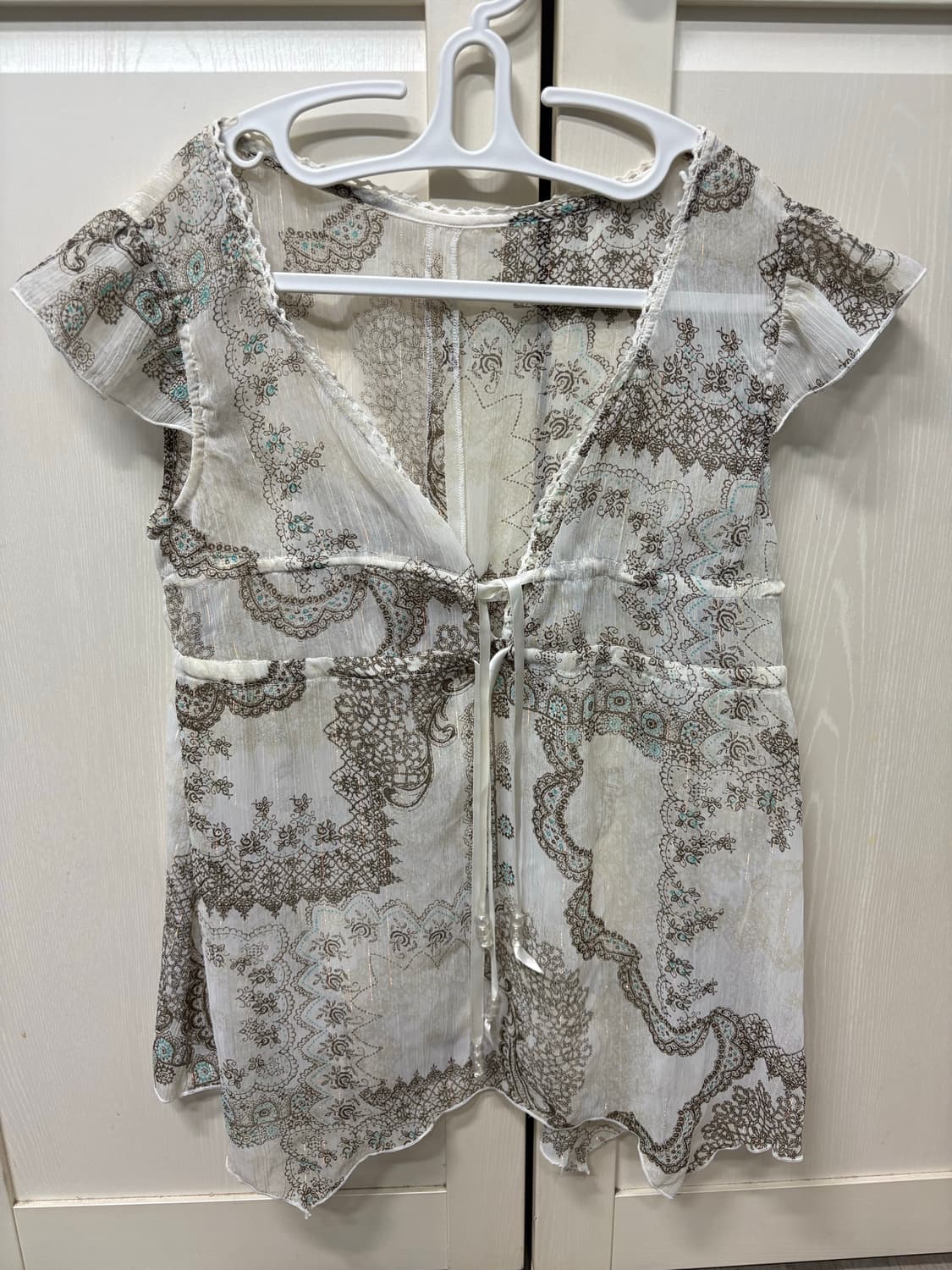 Japanese Vintage ethnic blouse 상품이미지1