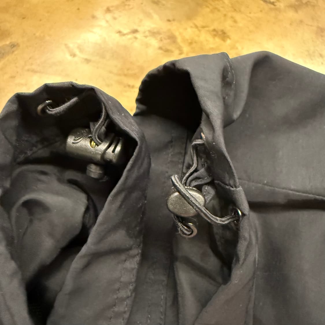 [정품/85] 노스페이스 블랙 바람막이 후드 자켓 b10 상품이미지7