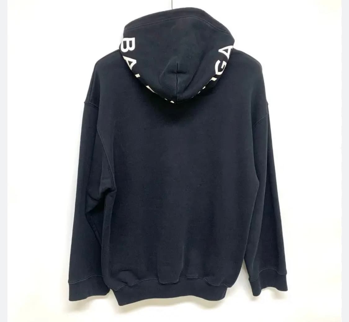 (급처)발렌시아가 모자 백로고 후드티 팔아요! 상품이미지2