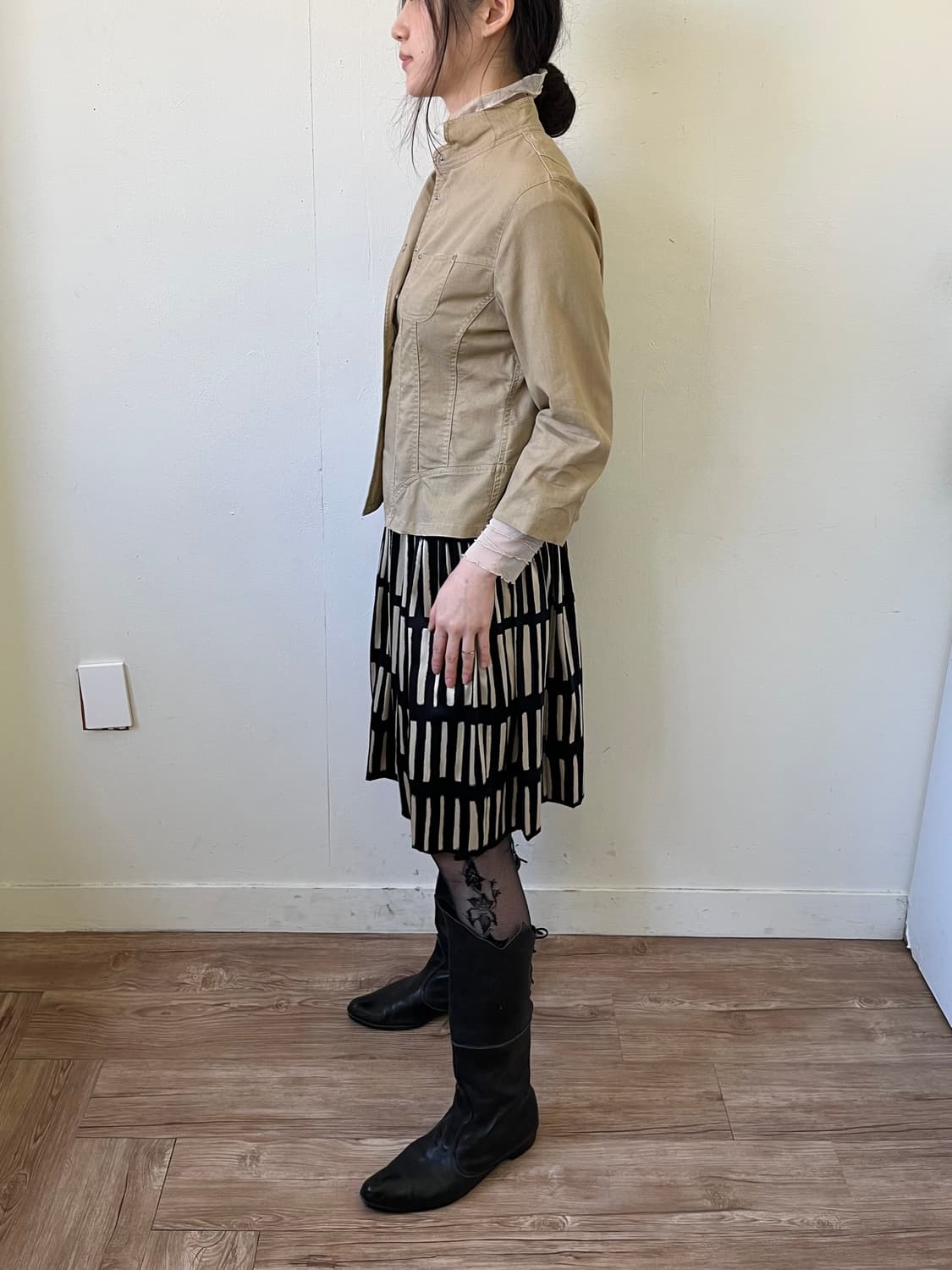 KFemme 베이지 자켓 상품이미지9