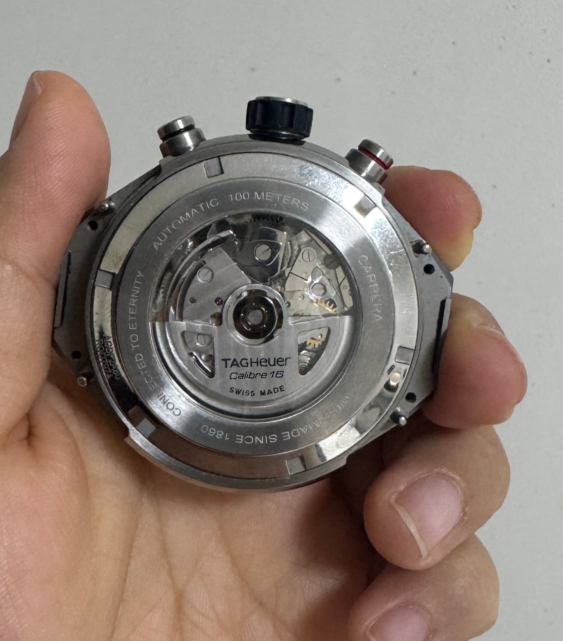 태그호이어 커넥티드 모듈러45 칼리버16 오토매틱 크로노 상품이미지6