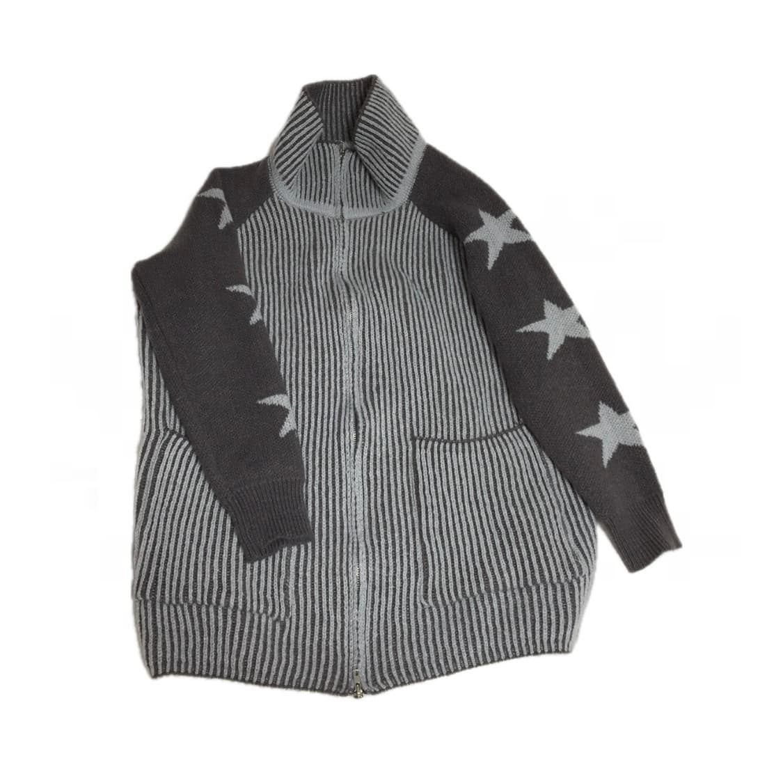 니트 집업 상품이미지1