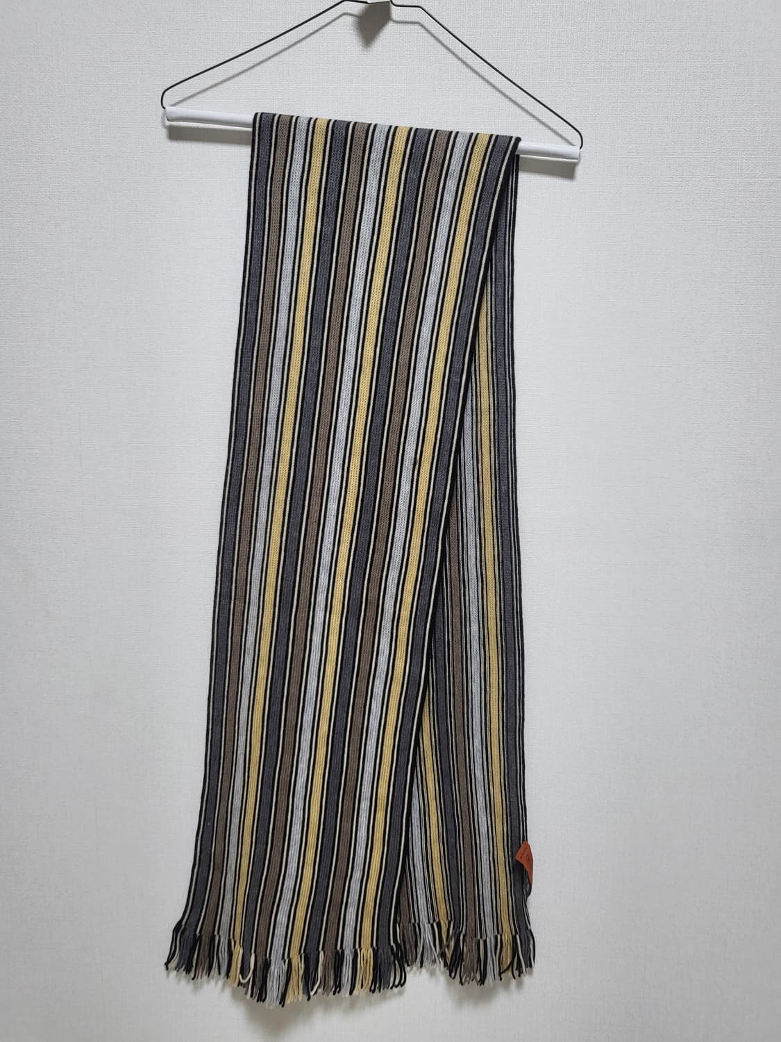 미쏘니 스트라이프 울 머플러 남여공용 상품이미지2