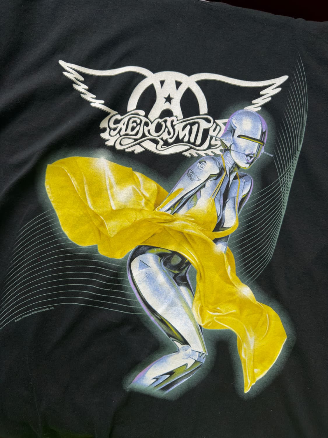 00s aerosmith sorayama OG 에어로스미스 빈티지 티셔츠 상품이미지1