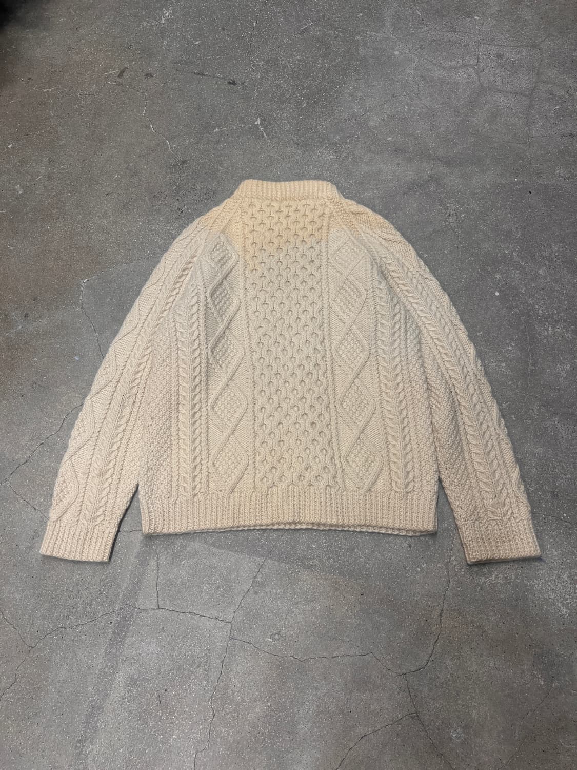 피셔맨 헤비 울 니트  상품이미지4