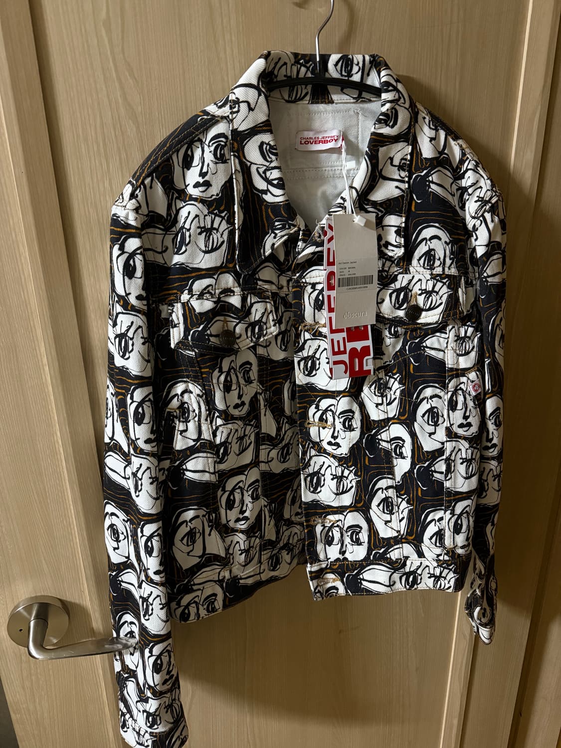 CHARLES JEFFREY LOVERBOY 아트 데님 자켓 상품이미지3