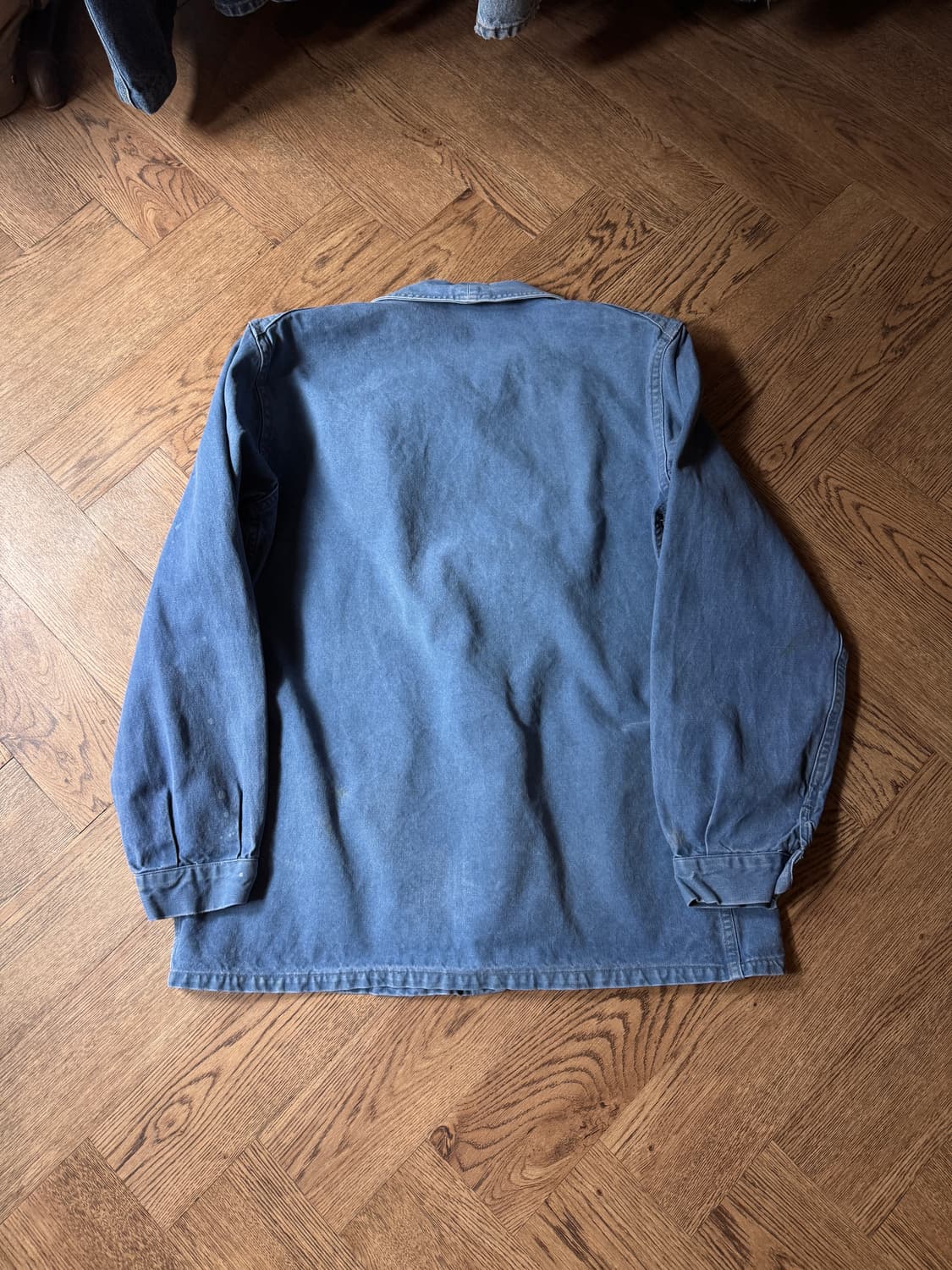 [M]6~70's 빈티지 페이딩 프렌치 워크자켓 상품이미지6