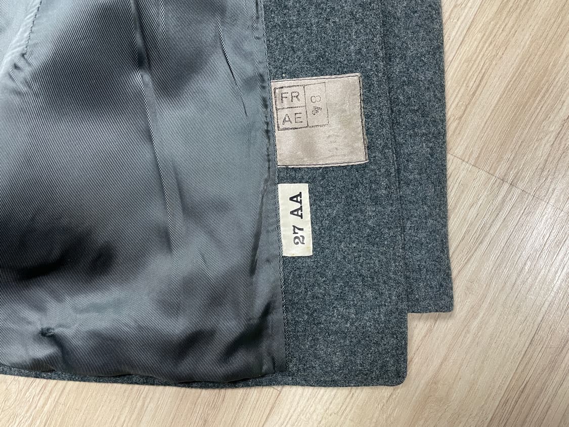 100~105) 60's 스위스군 울 코트(데드스탁)RRL&LVC&폴로 상품이미지3