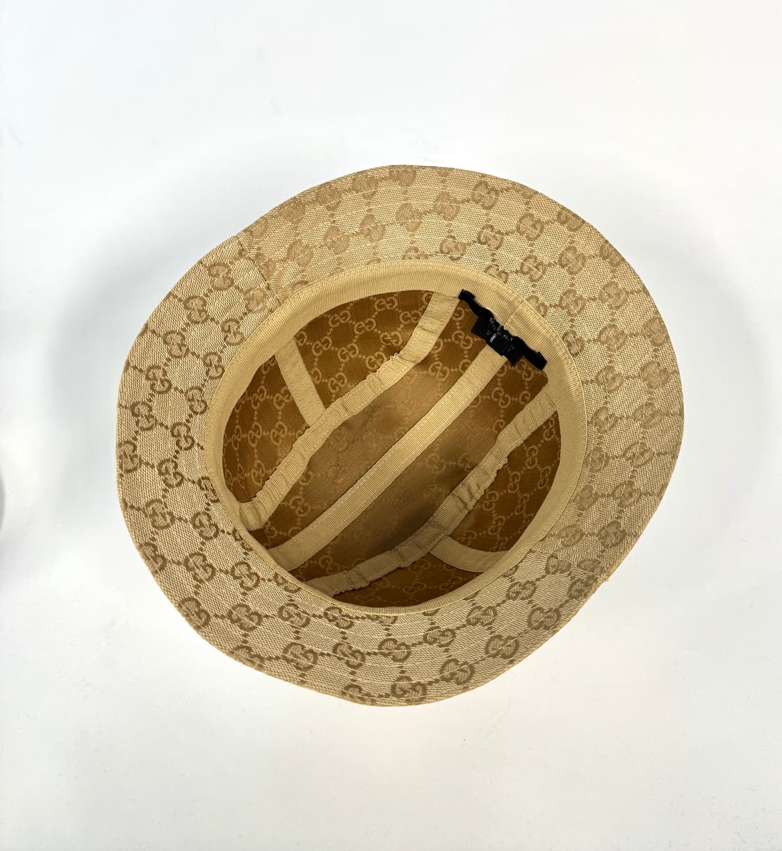 GUCCI 구찌 GG 캔버스 브라운 버킷햇(BUCKET HAT) L 상품이미지4