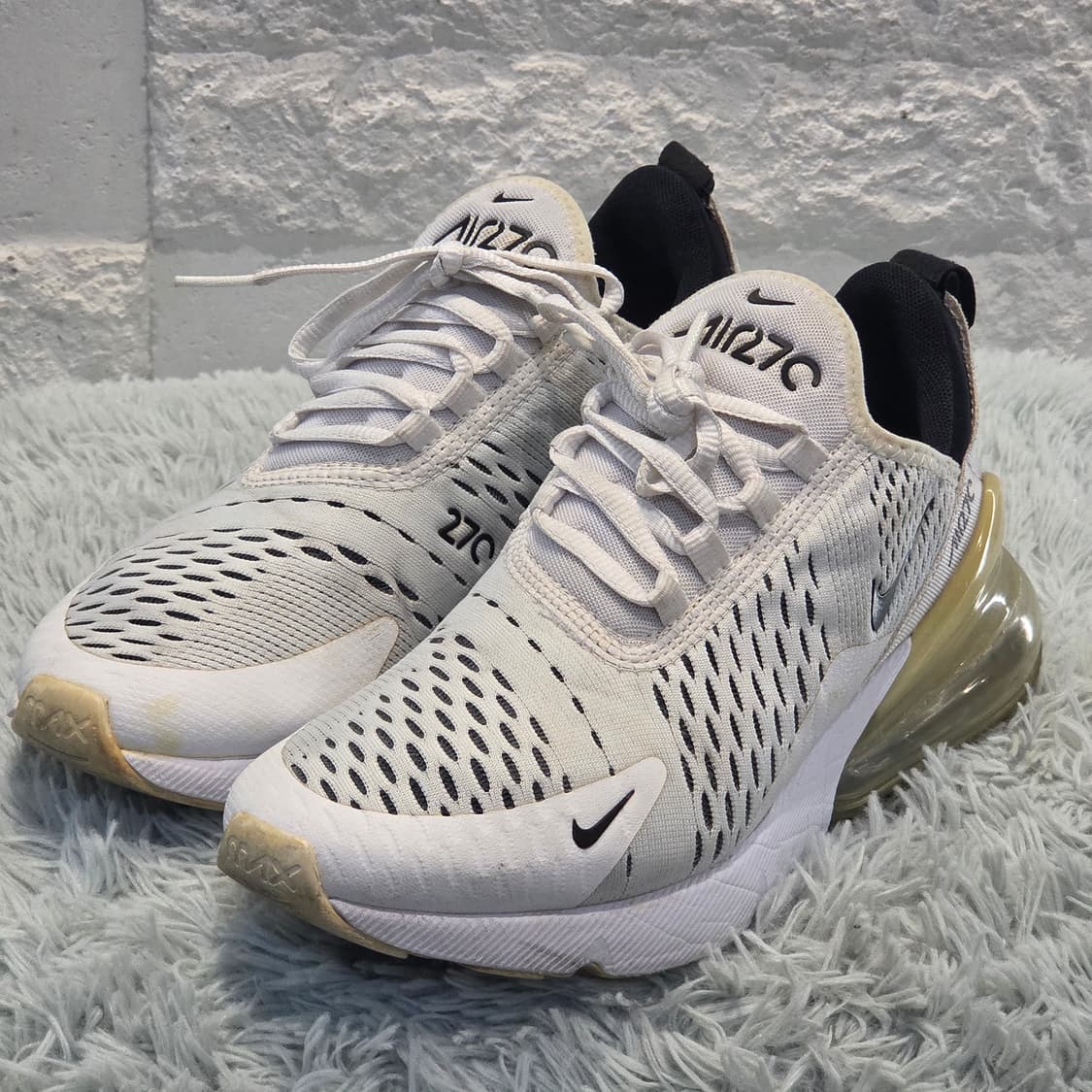 7a-11:나이키 에어맥스 270 화이트(23.5 cm) 상품이미지1