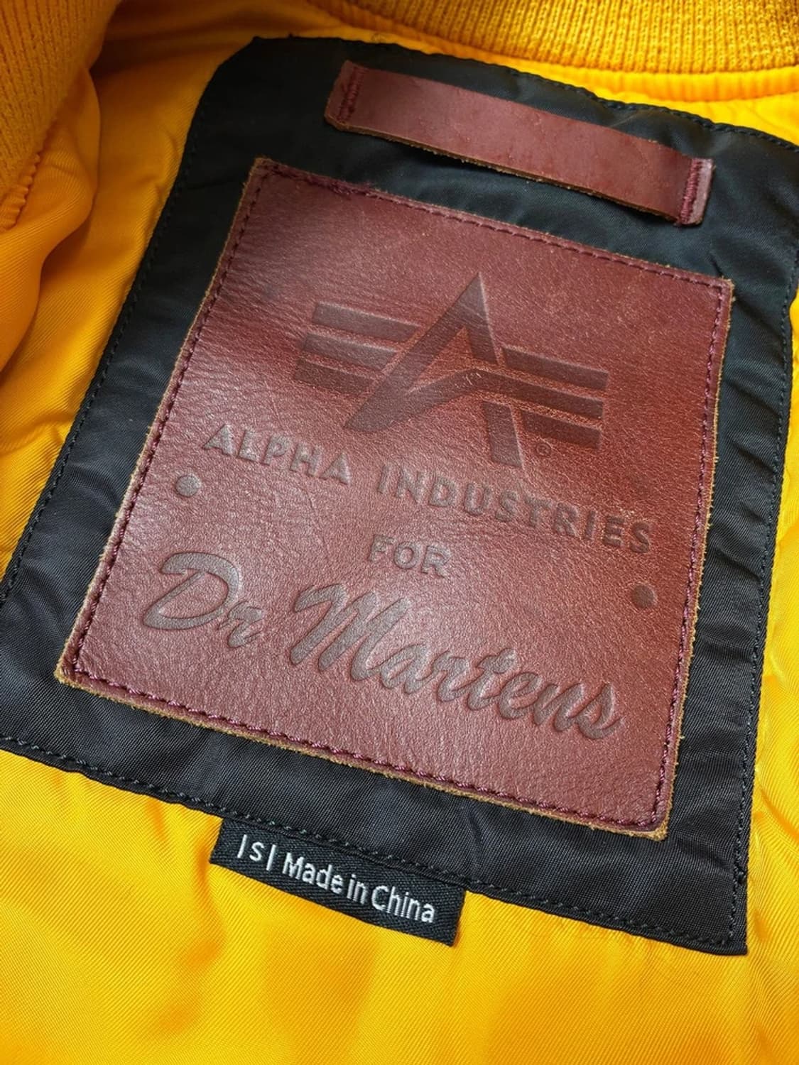 알파인더스트리 x 닥터마틴 MA-1 봄버 블루종 자켓 PN8956 상품이미지7