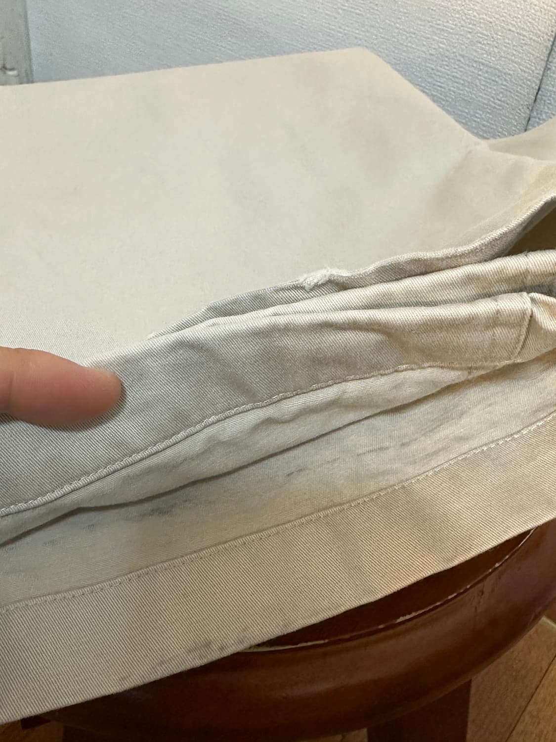 노운 화이트 카펜터 팬츠 (1사이즈) 상품이미지5