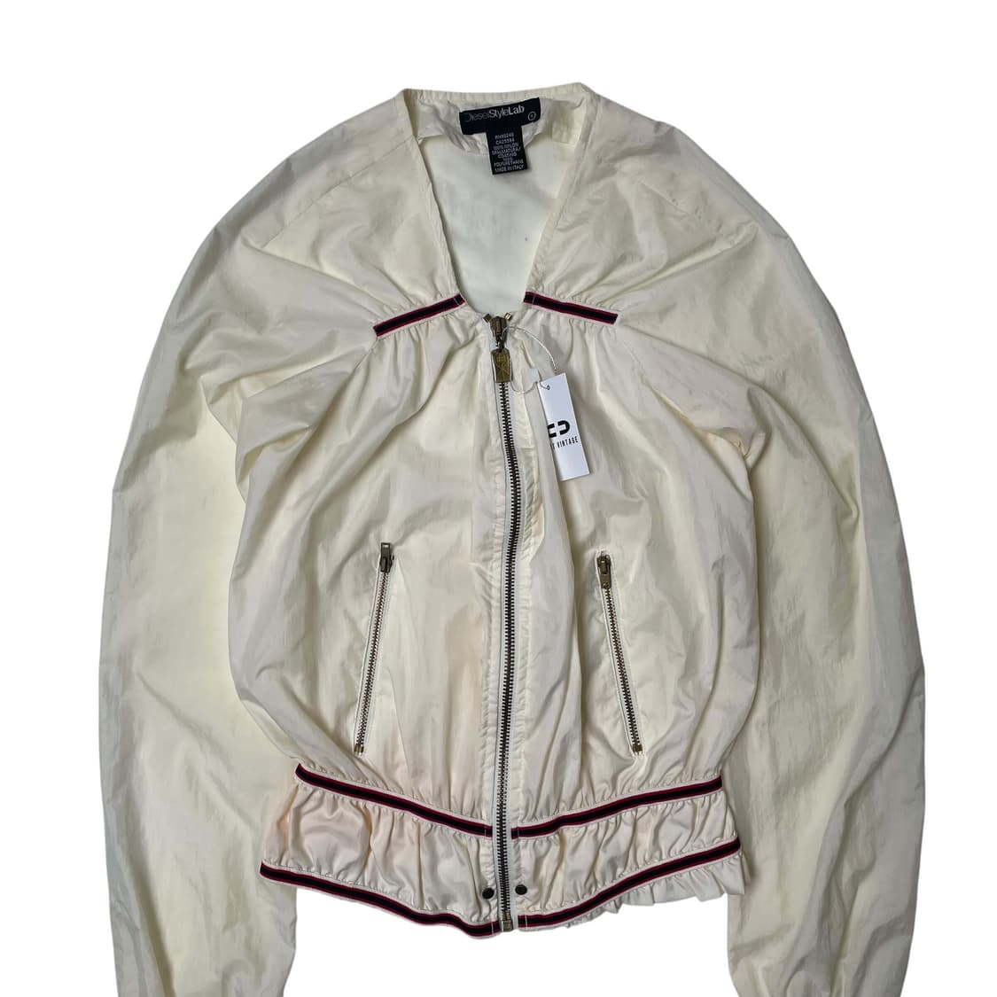 Diesel style lab 셔링 집업 자켓 (italy made) 상품이미지2