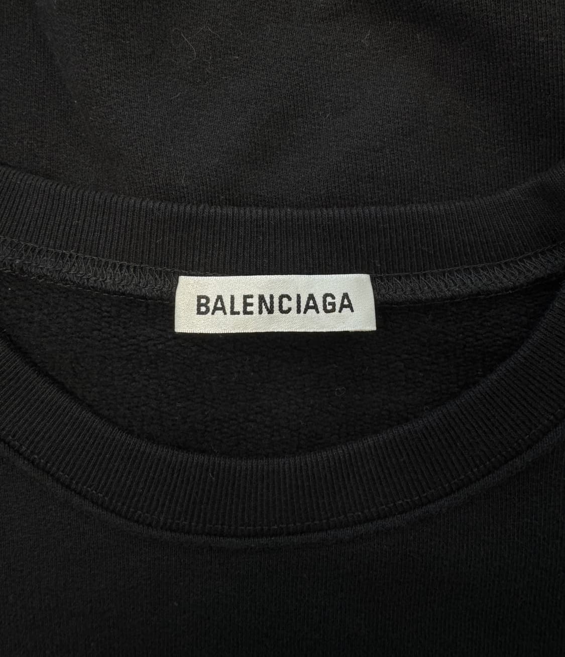 BALENCIAGA 발렌시아가 PARIS 파리스 블랙 스웻셔츠 맨투맨 M 상품이미지4