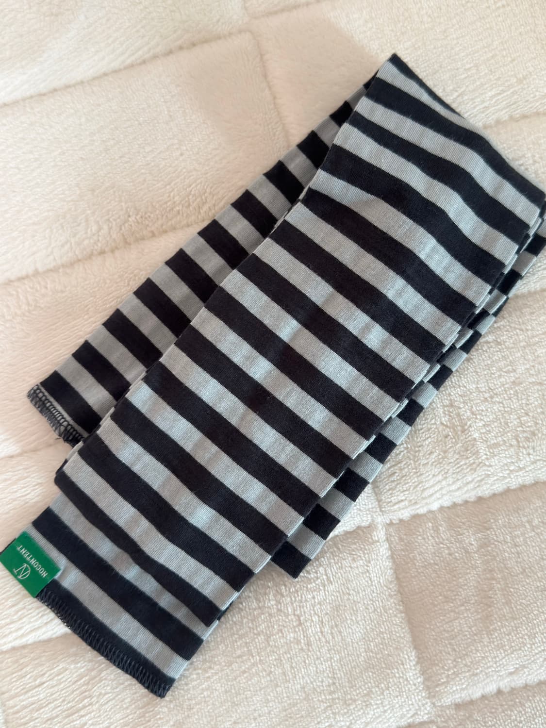 노컨텐츠 스트라이프 스카프 (민트) 상품이미지3