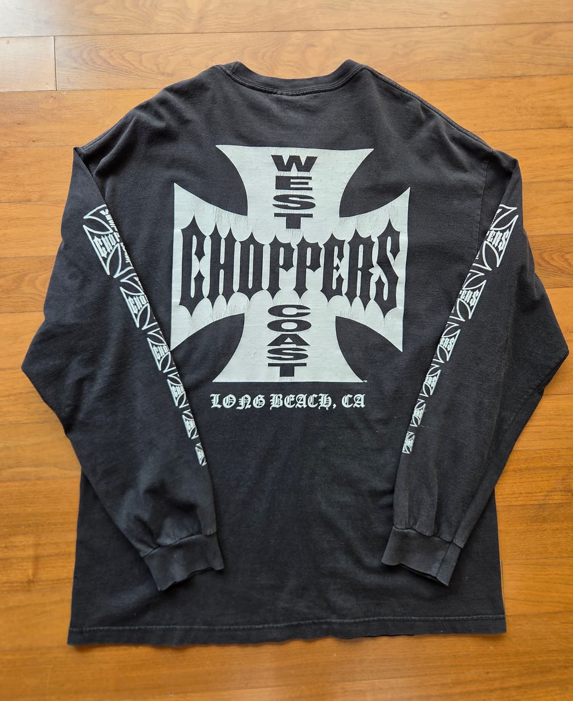 00s 웨스트 코스트 차퍼스 롱슬리브 티셔츠 [xl] 블랙 상품이미지4