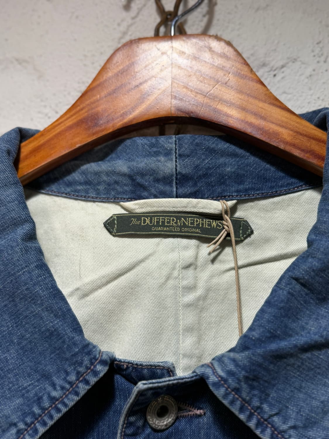 더퍼 앤 네퓨즈 The Duffer n Nephews 데님 초어 재킷 상품이미지3