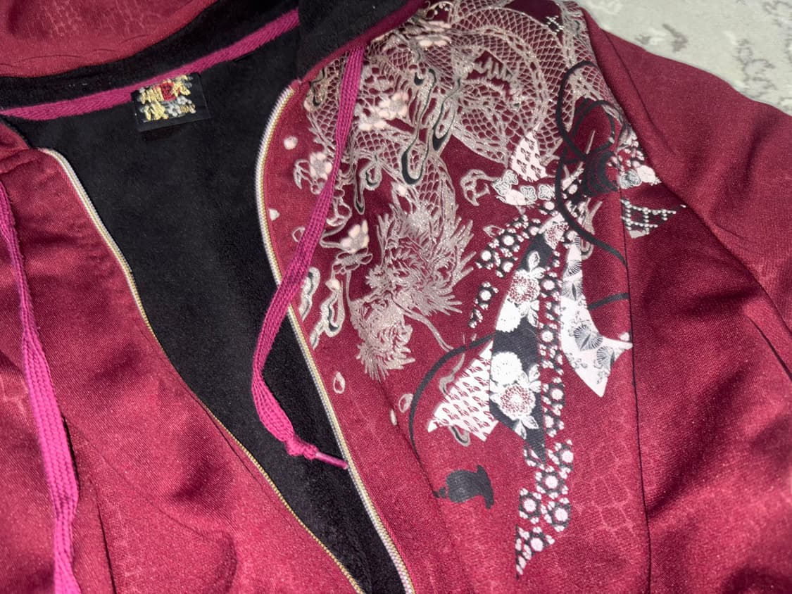 일본재패니즈 후드집업 상품이미지2