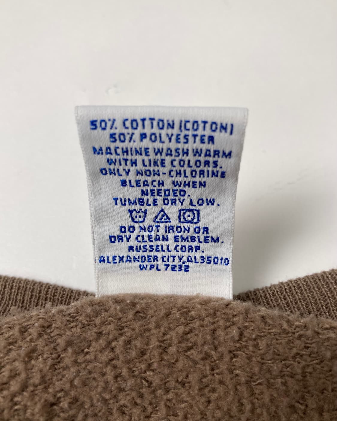 90s Russell Sweatshirt (mocha brown) 상품이미지4