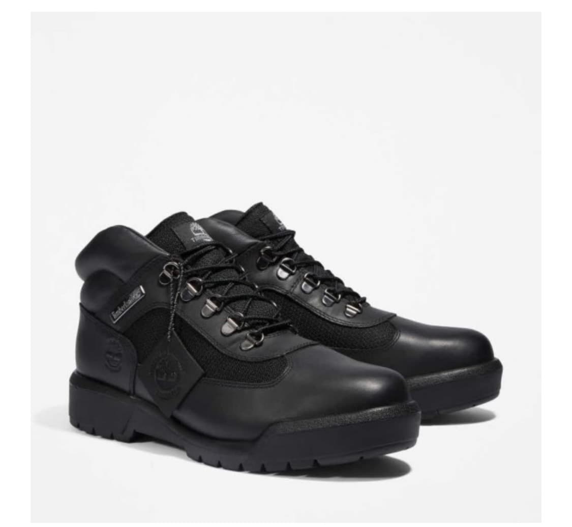 팀버랜드 워터프루프 필드부츠 블랙 상품이미지1