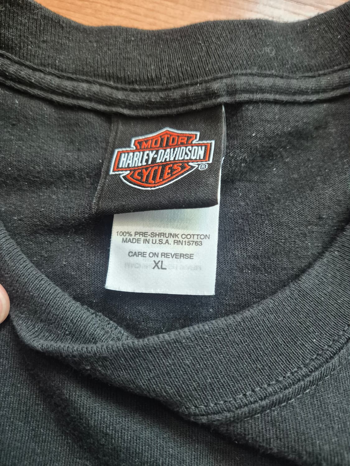 할리데이비슨 플레임 와이어 롱슬리브 XL 상품이미지3