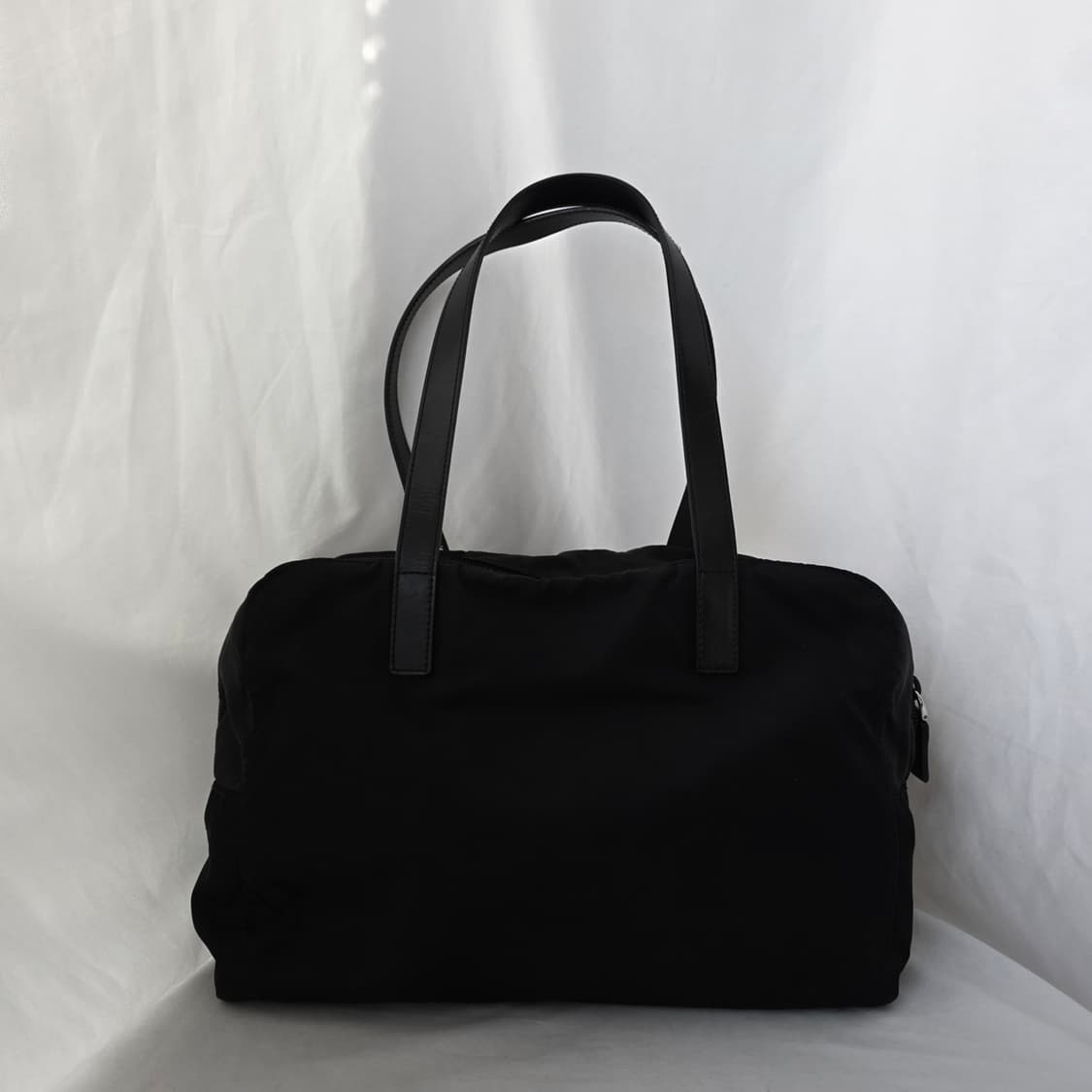 [정품 PRADA] 프라다 투포켓 나일론 토트백 볼링백 상품이미지5