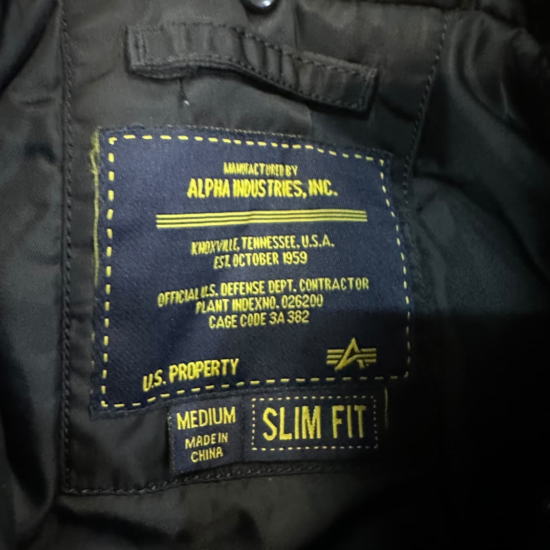 알파인더스트리 항공 점퍼 상품이미지5