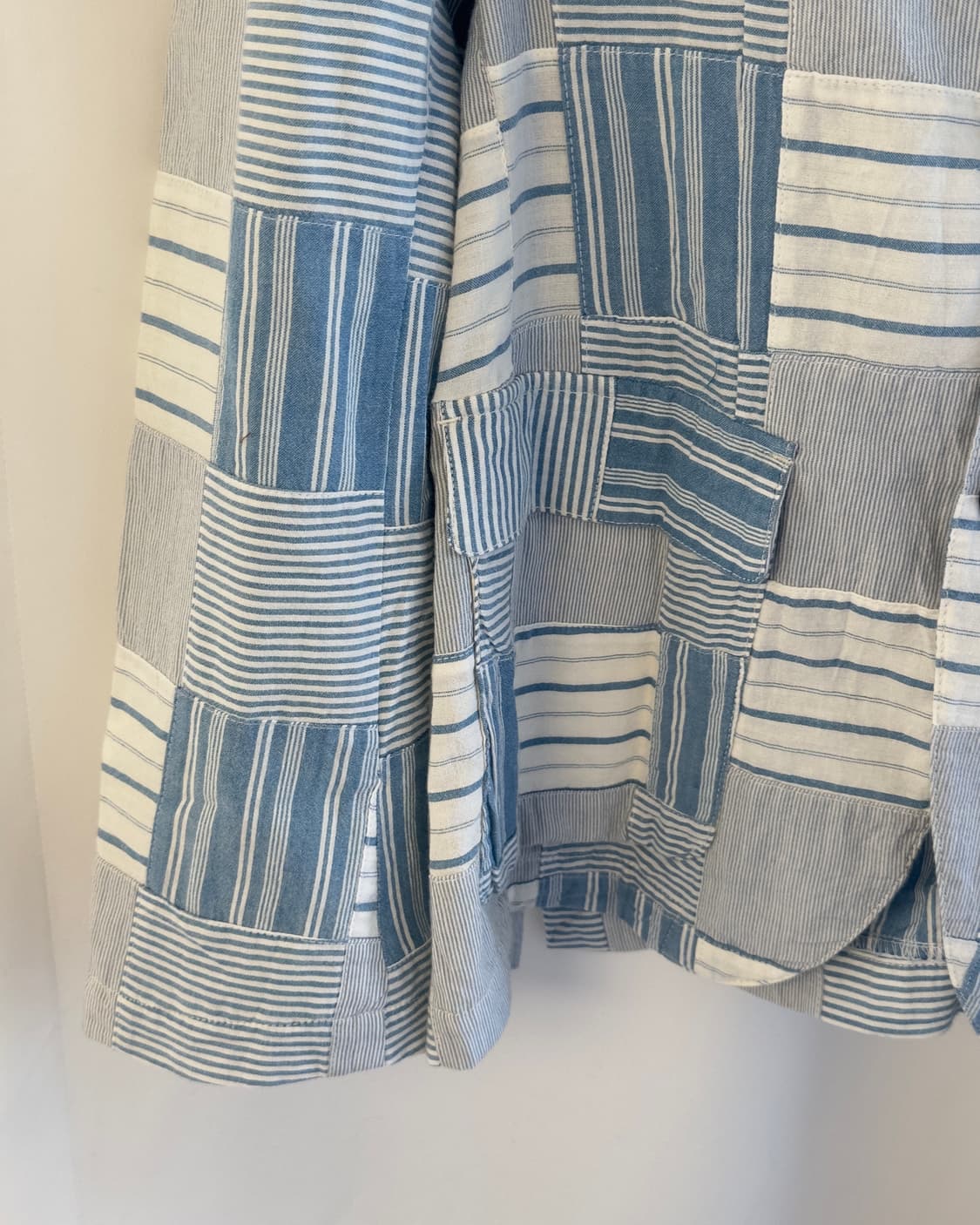 [SEVENDAYS SUNDAY]stripe patchwork blaze 상품이미지3