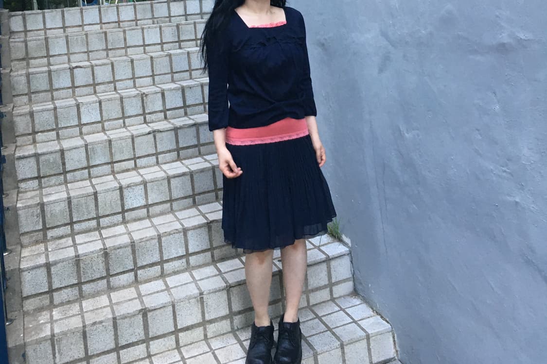 square neck ruffle tee 상품이미지7