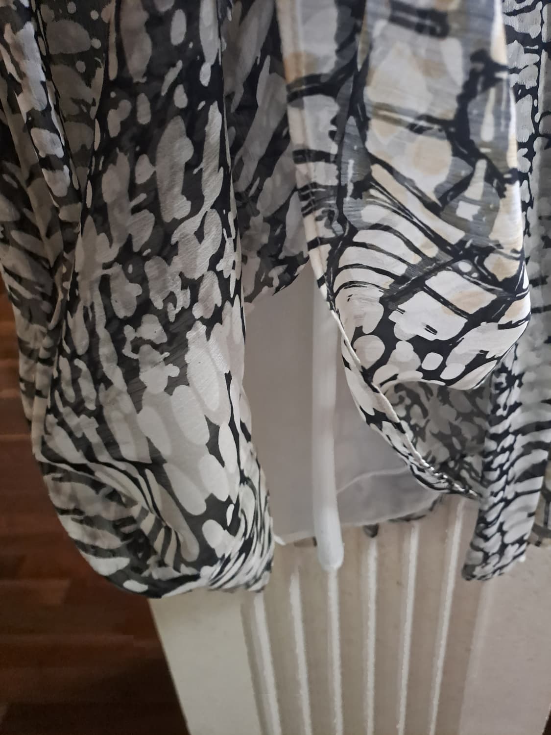 (드라이 크리닝 완료)아이잗컬렉션 아이잗바바 민소매 프릴원피스 청록 블랙 상품이미지10