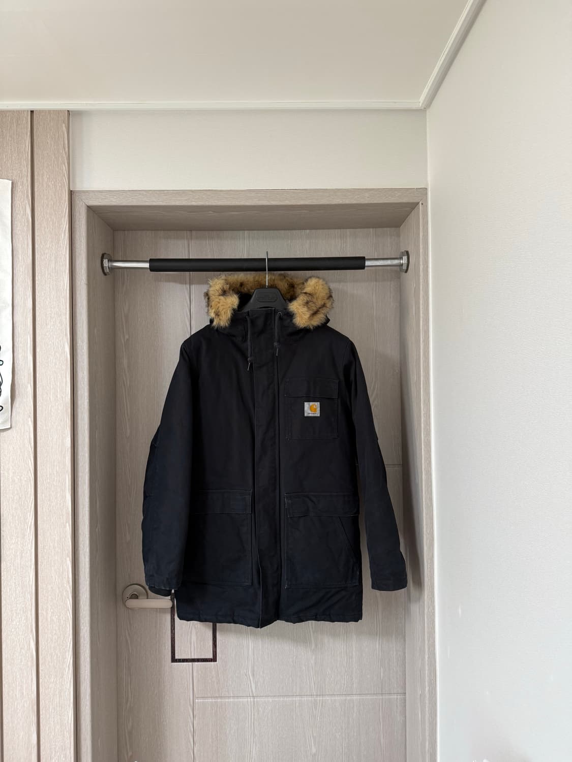 칼하트 블랙 시베리안 파카 상품이미지1