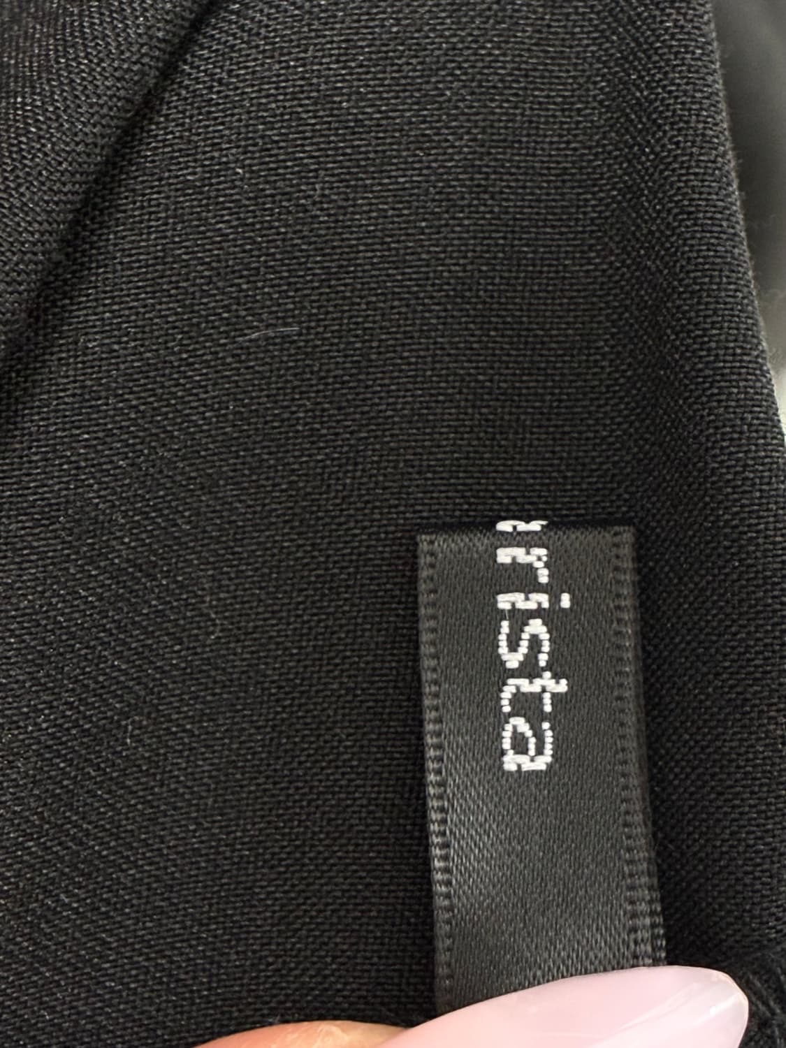 Black see-through sk 상품이미지6