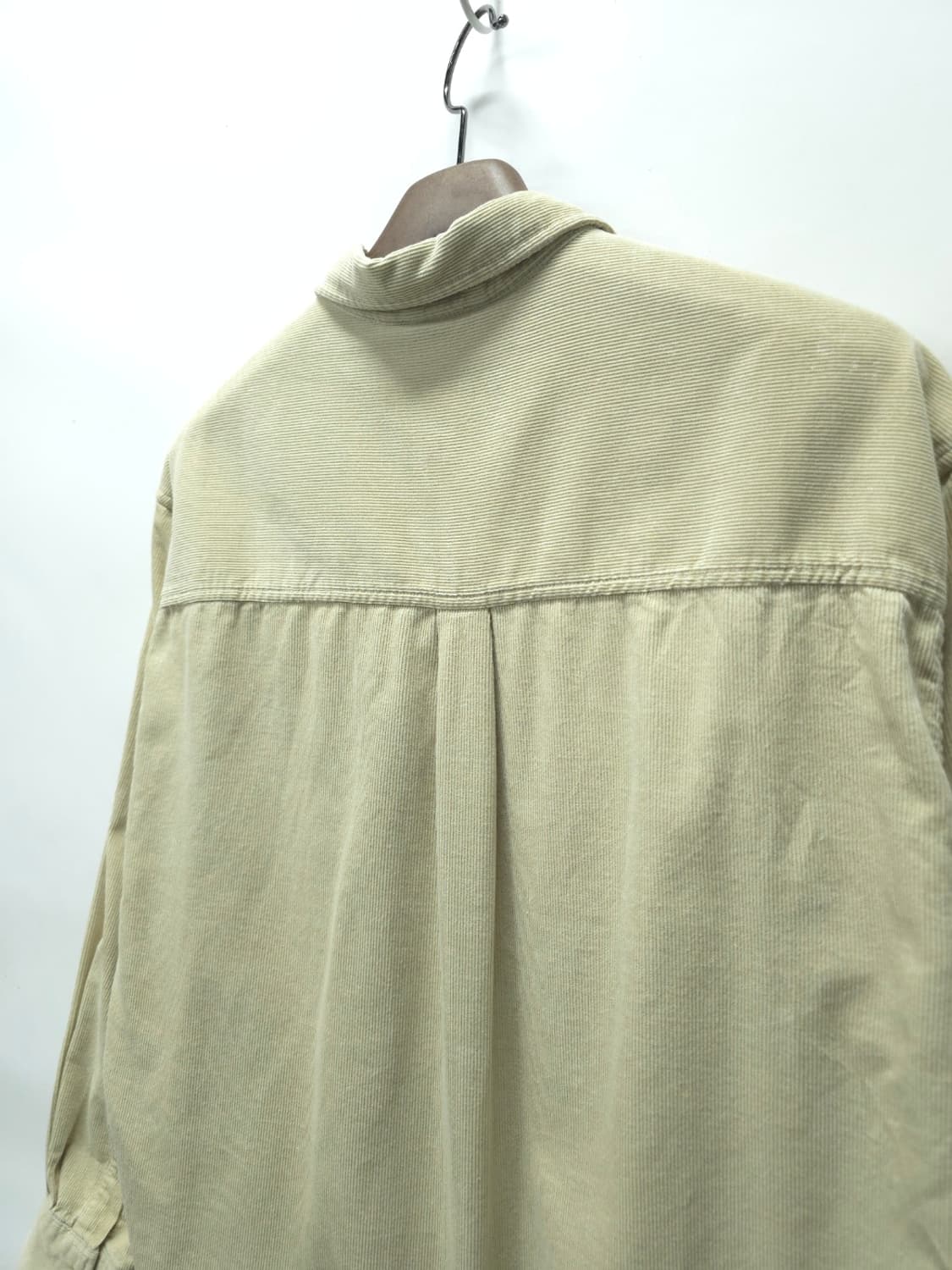 커버낫 C 로고 코듀로이 셔츠 베이지 (L사이즈) 상품이미지8