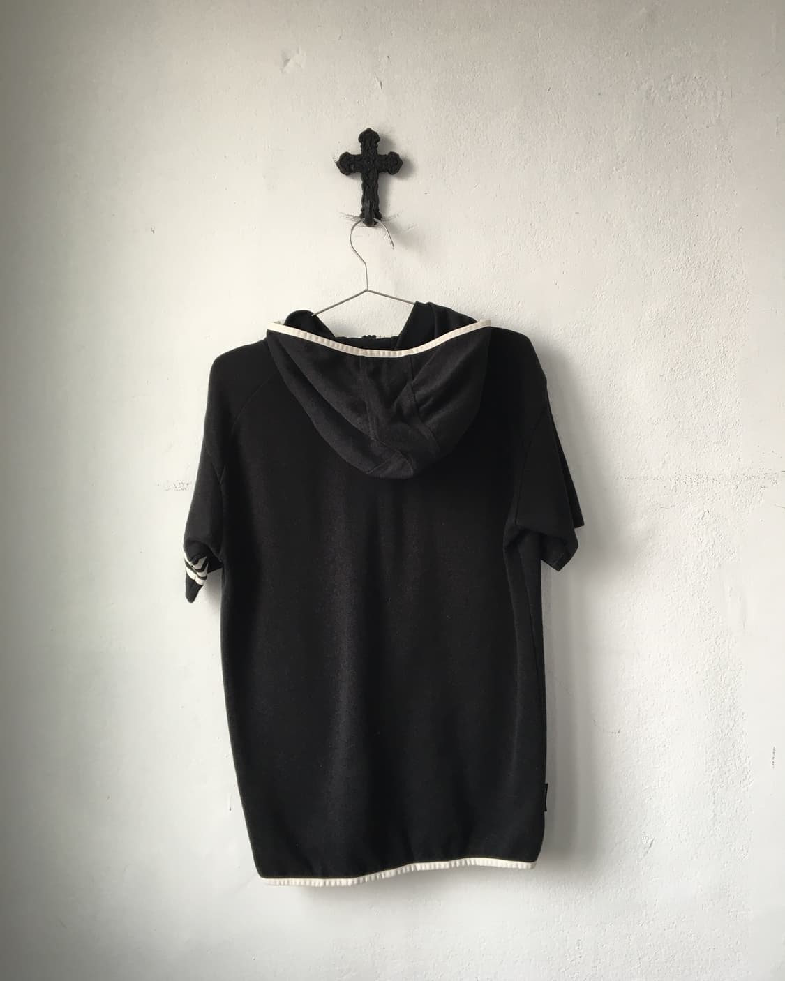 Half sleeve hood zip up 상품이미지2