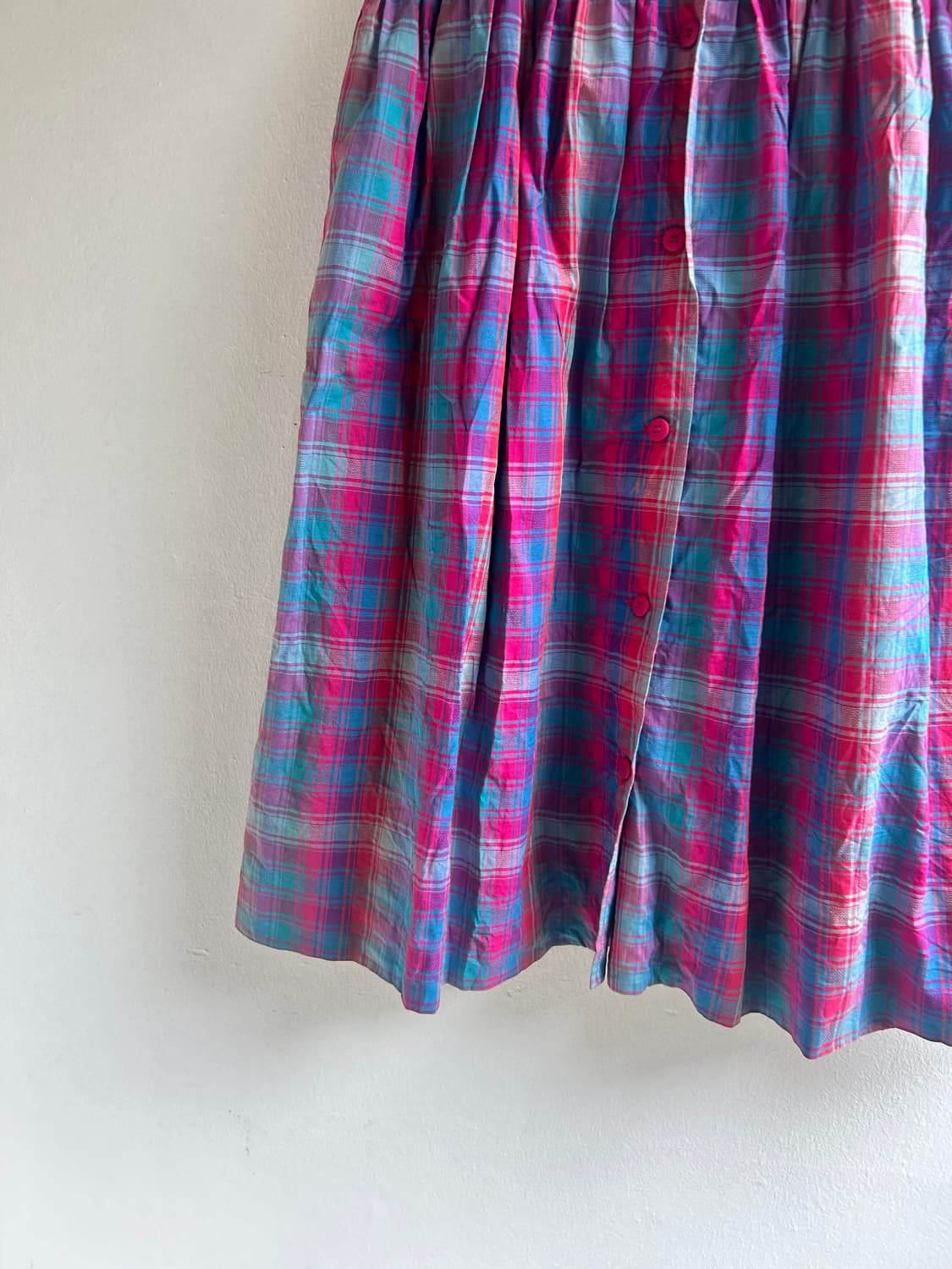 체크 스커트  상품이미지4